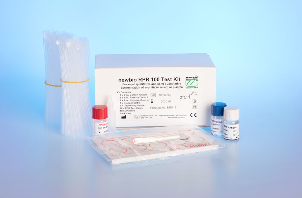 Tpha syphilis assay haemagglutination test Newmarket Biomedical