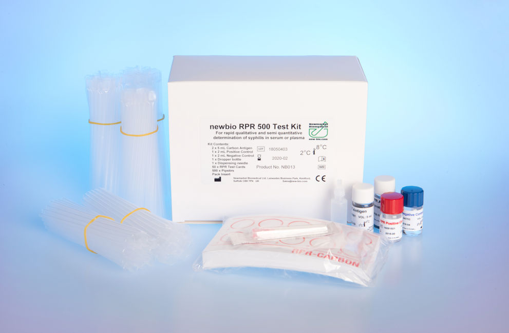 Tpha syphilis assay haemagglutination test Newmarket Biomedical