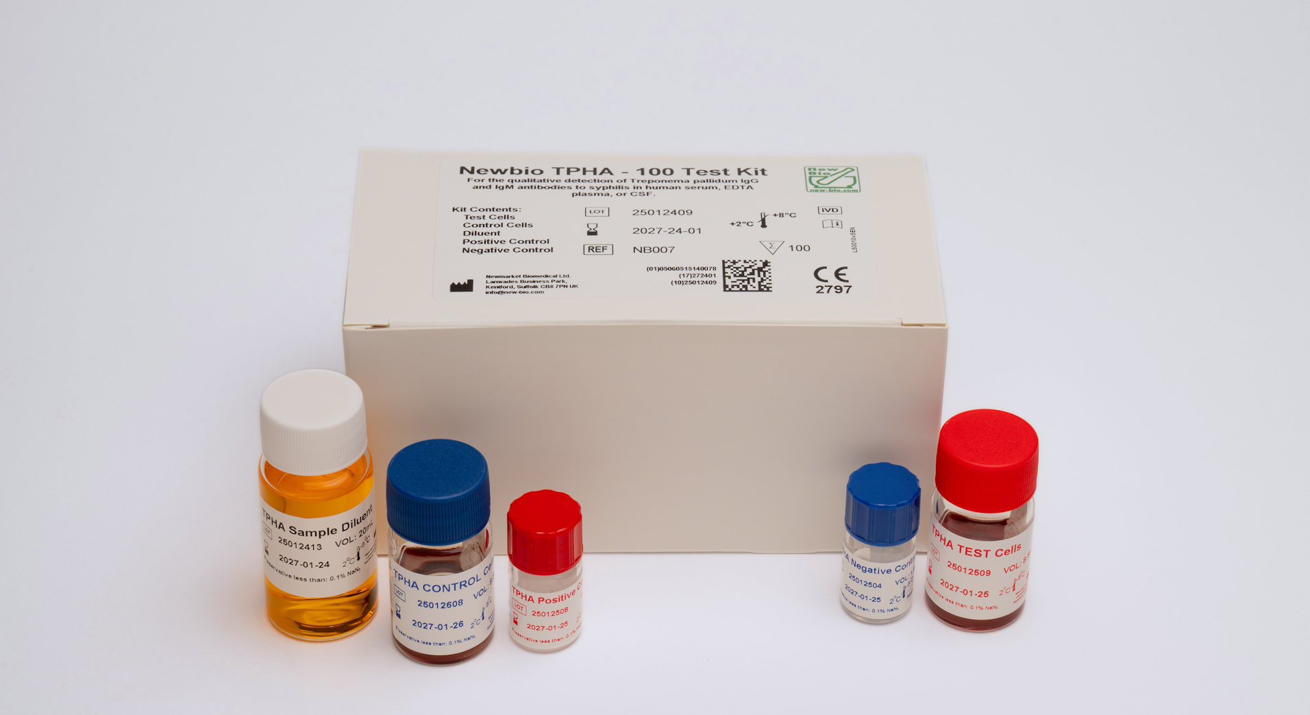 NewBio TPHA 100 Test Kit
